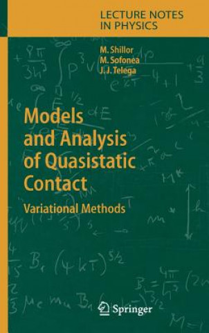 Models and Analysis of Quasistatic Contact