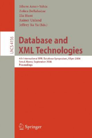 Database and XML Technologies