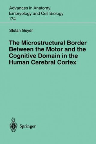 Microstructural Border Between the Motor and the Cognitive Domain in the Human Cerebral Cortex