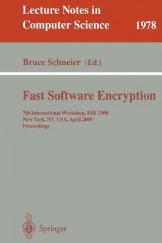 Fast Software Encryption