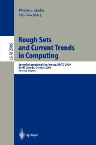 Rough Sets and Current Trends in Computing