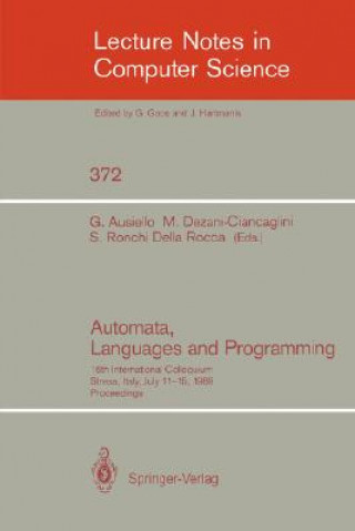 Automata, Languages and Programming