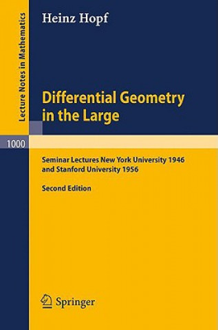 Differential Geometry in the Large