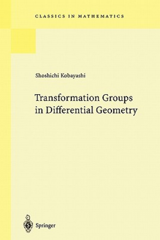 Transformation Groups in Differential Geometry