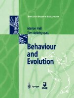 Behaviour and Evolution