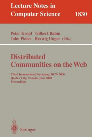 Distributed Communities on the Web
