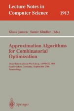 Approximation Algorithms for Combinatorial Optimization