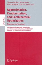 Approximation, Randomization, and Combinatorial Optimization. Algorithms and Techniques