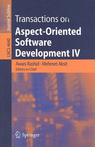Transactions on Aspect-Oriented Software Development IV