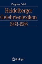 Heidelberger Gelehrtenlexikon 1933-1986