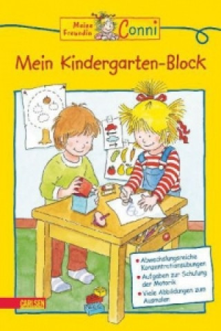 Conni Gelbe Reihe (Beschäftigungsbuch): Mein Kindergarten-Block