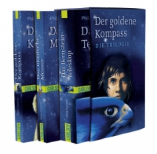 His Dark Materials: Der Goldene Kompass, Das Magische Messer und Das Bernstein-Teleskop im Schuber