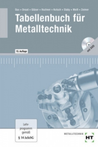 Tabellenbuch für Metalltechnik, m. DVD-ROM