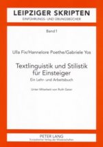 Textlinguistik Und Stilistik Fuer Einsteiger
