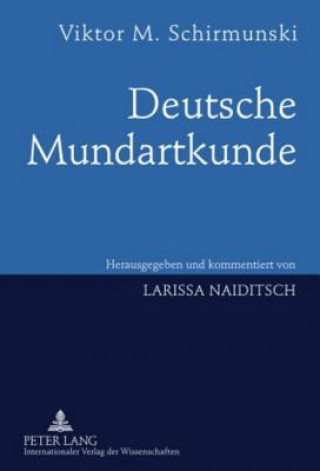 Deutsche Mundartkunde
