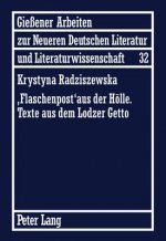 'Flaschenpost' Aus Der Hoelle Texte Aus Dem Lodzer Getto
