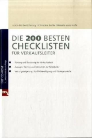 Die 200 besten Checklisten und Kontrollpunkte für Verkaufsleiter, m. CD-ROM