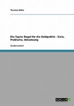 Taylor Regel fur die Geldpolitik - Ziele, Probleme, Umsetzung