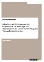 Schockierende Werbung und die Grundrechte auf Meinungs- und Pressefreiheit: Die Urteile zur Werbung des Unternehmens Benetton