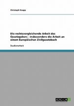 rechtsvergleichende Arbeit des Gesetzgebers - insbesondere die Arbeit an einem Europaischen Zivilgesetzbuch