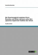 Funktion Der Schule. Ein Theorievergleich Zwischen Pierre Bourdieu Und Niklas Luhmann