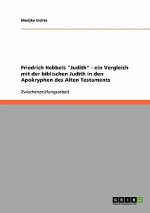Friedrich Hebbels Judith - ein Vergleich mit der biblischen Judith in den Apokryphen des Alten Testaments