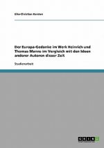Europa-Gedanke im Werk Heinrich und Thomas Manns im Vergleich mit den Ideen anderer Autoren dieser Zeit