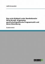 erste Kabinett unter Bundeskanzler Willy Brandt