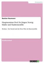 Hauptseminar Prof. Dr. Jürgen Newig: Städte und Stadtensemble