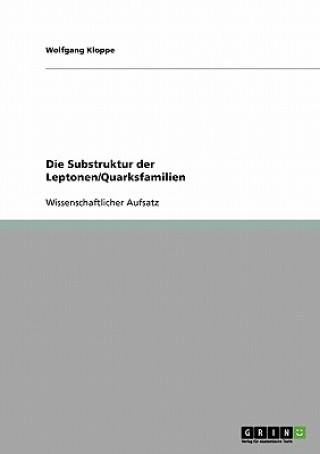 Substruktur der Leptonen/Quarksfamilien