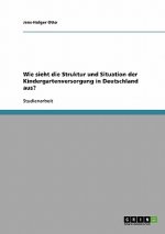 Wie Sieht Die Struktur Und Situation Der Kindergartenversorgung in Deutschland Aus?