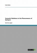 Semantic Relations in the Phenomenon of Syllepsis