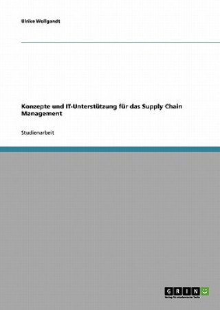 Konzepte und IT-Unterstutzung fur das Supply Chain Management