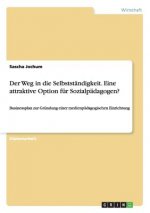 Weg in die Selbststandigkeit. Eine attraktive Option fur Sozialpadagogen?
