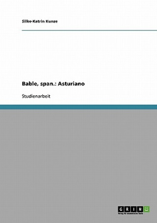 Bable, span.: Asturiano