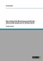 Institut fur Musikwissenschaft der Universitat Innsbruck im Dritten Reich
