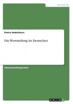 Wortstellung im Deutschen