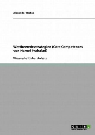 Wettbewerbsstrategien (Core Competences von Hamel Prahalad)