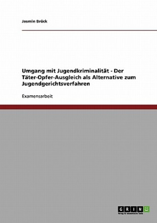 Umgang mit Jugendkriminalitat. Der Tater-Opfer-Ausgleich als Alternative zum Jugendgerichtsverfahren