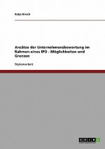 Ansatze Der Unternehmensbewertung Im Rahmen Eines Initial Public Offering. Moglichkeiten Und Grenzen