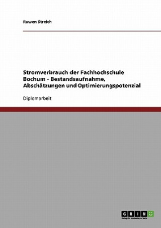 Stromverbrauch der Fachhochschule Bochum - Bestandsaufnahme, Abschatzungen und Optimierungspotenzial