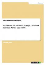 Performance criteria of strategic alliances between MNCs and NPOs
