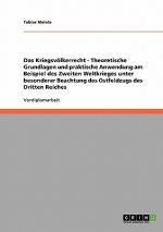 Kriegsvoelkerrecht - Theoretische Grundlagen und praktische Anwendung am Beispiel des Zweiten Weltkrieges unter besonderer Beachtung des Ostfeldzugs d