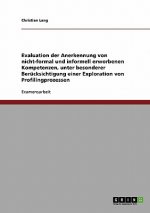 Evaluation der Anerkennung von nicht-formal und informell erworbenen Kompetenzen