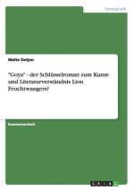 Goya - der Schlusselroman zum Kunst- und Literaturverstandnis Lion Feuchtwangers?