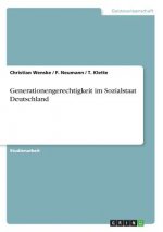 Generationengerechtigkeit im Sozialstaat Deutschland