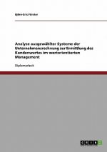 Analyse ausgewahlter Systeme der Unternehmensrechnung zur Ermittlung des Kundenwertes im wertorientierten Management