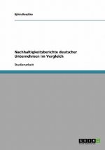 Nachhaltigkeitsberichte deutscher Unternehmen im Vergleich