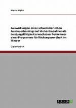 Auswirkungen eines schwimmerischen Ausdauertrainings auf die kardiopulmonale Leistungsfahigkeit erwachsener Teilnehmer eines Programms fur Ruckengesun