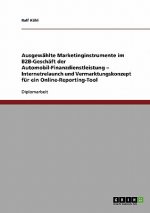 Ausgewählte Marketinginstrumente im B2B-Geschäft der Automobil-Finanzdienstleistung - Internetrelaunch und Vermarktungskonzept für ein Online-Reportin